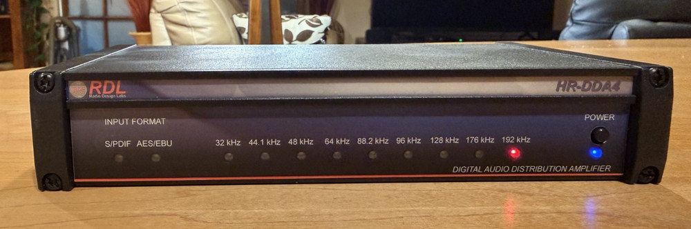 RDL HR-DDA4-Digital Audio Distributor