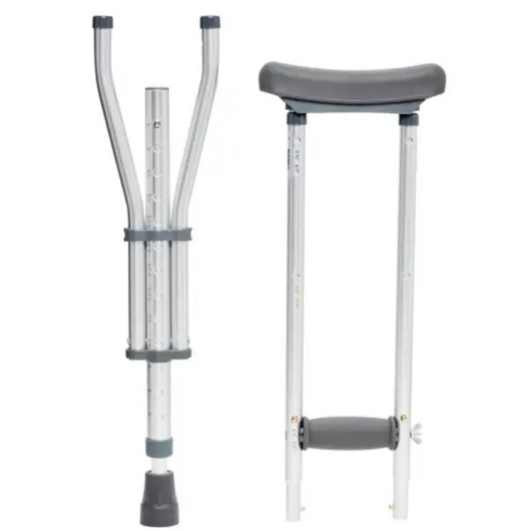 Equate Universal Crutches - Aluminum