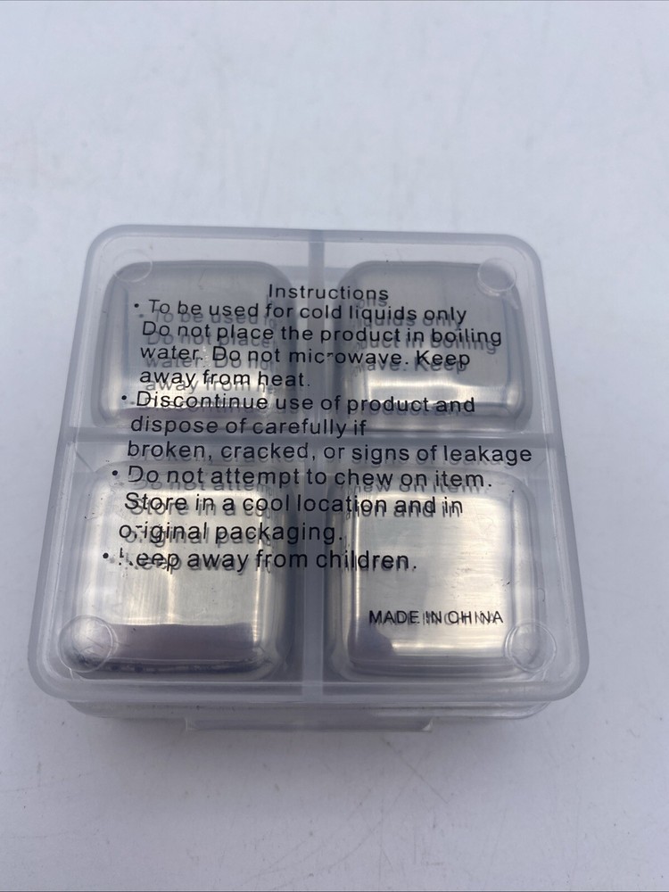 Trucker Path Brand SS Chill Stones Cubes For Drinks