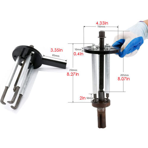 Bearing Disassembly Puller Inner Hole Puller Removal Tool Three-jaw Puller Kit..