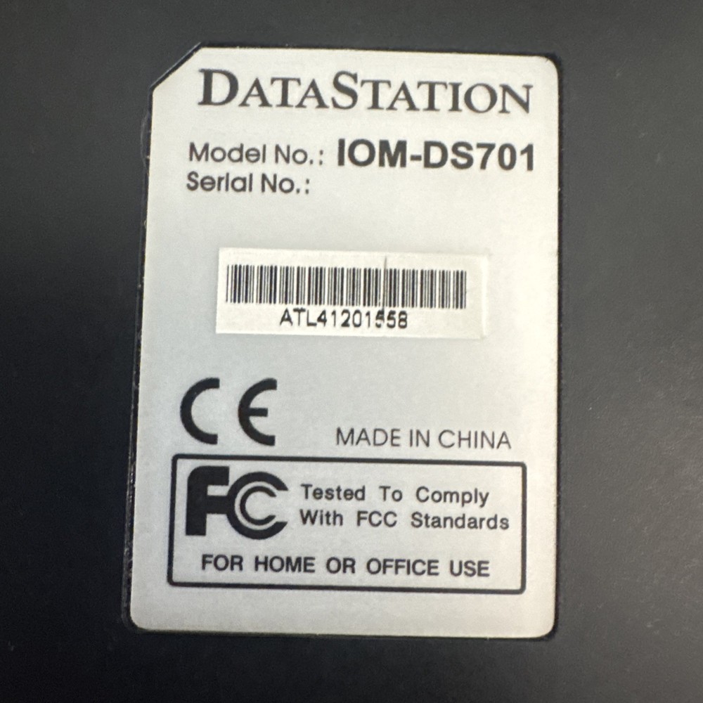DataStation 7in1 USB 2.0Floppy Disc CF,MMC,SD,MS,Pro Reader Working