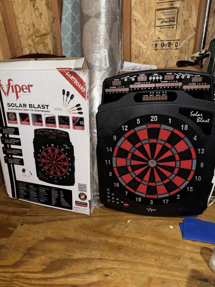 Viper Solar Blast Electronic Soft Tip Dartboard