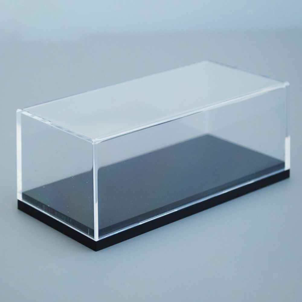 Acrylic Display Case with Base Countertop Stackable Organizer Collection Acrylic