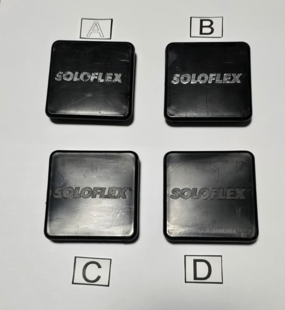 Soloflex 3" Square End Cap OEM - Singles