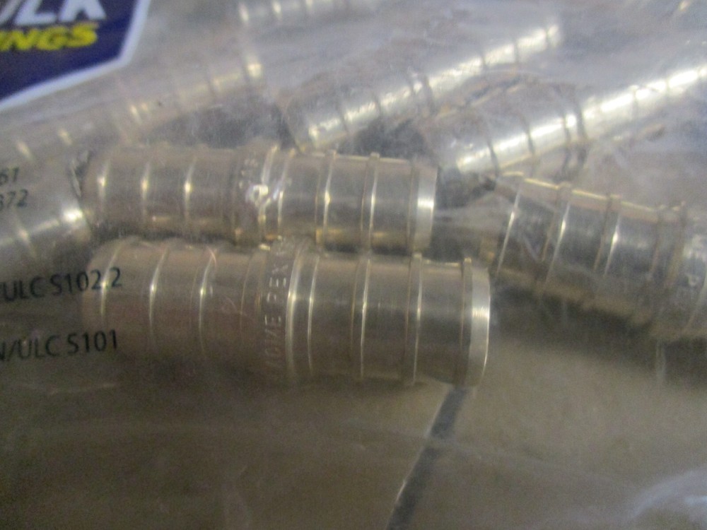 Genuine SharkBite 1/2-in PEX Crimp Brass Coupling (20-Pack)