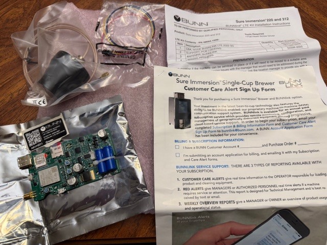 Bunn Link BunnLink 48694.1006 LTE Sure Immersion Kit