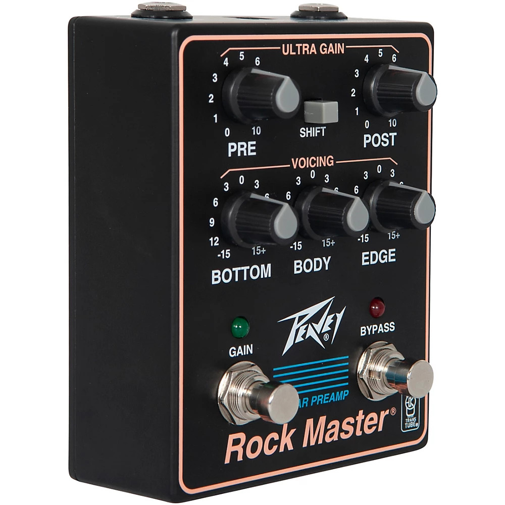 Peavey Rock Master Preamp Pedal Gray Refurbished