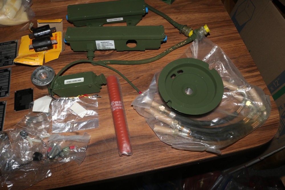 NOS USGI 3KW MEP generator 4A032 6 HP mil std engine breakerless ignition kit