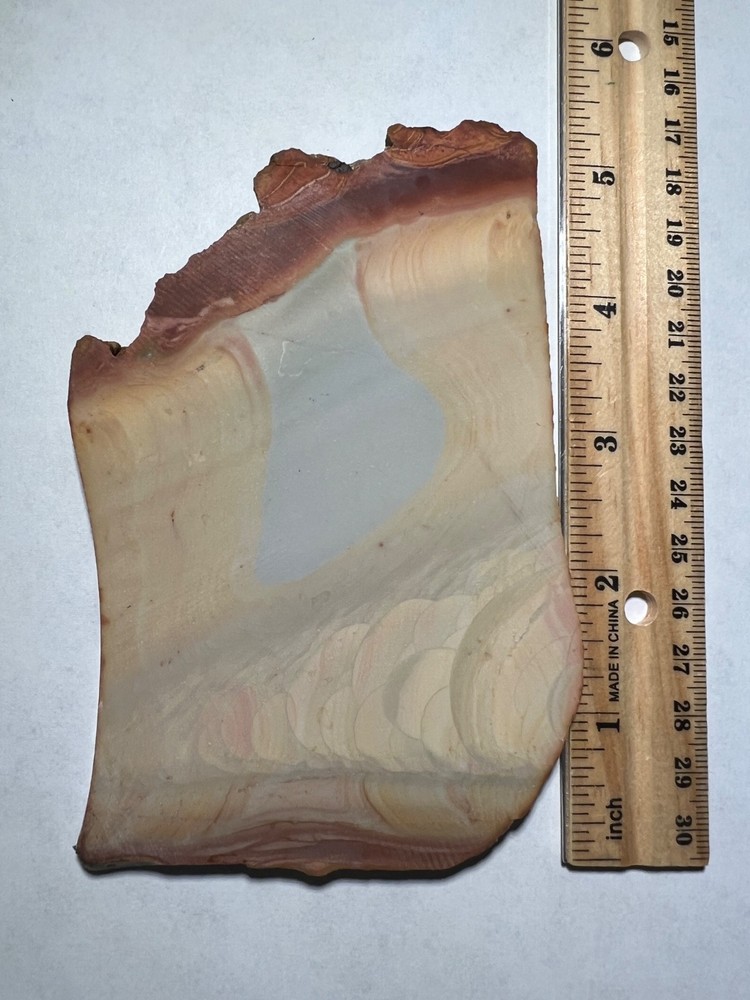 Polychrome Misty Mountain Jasper unpolished slab