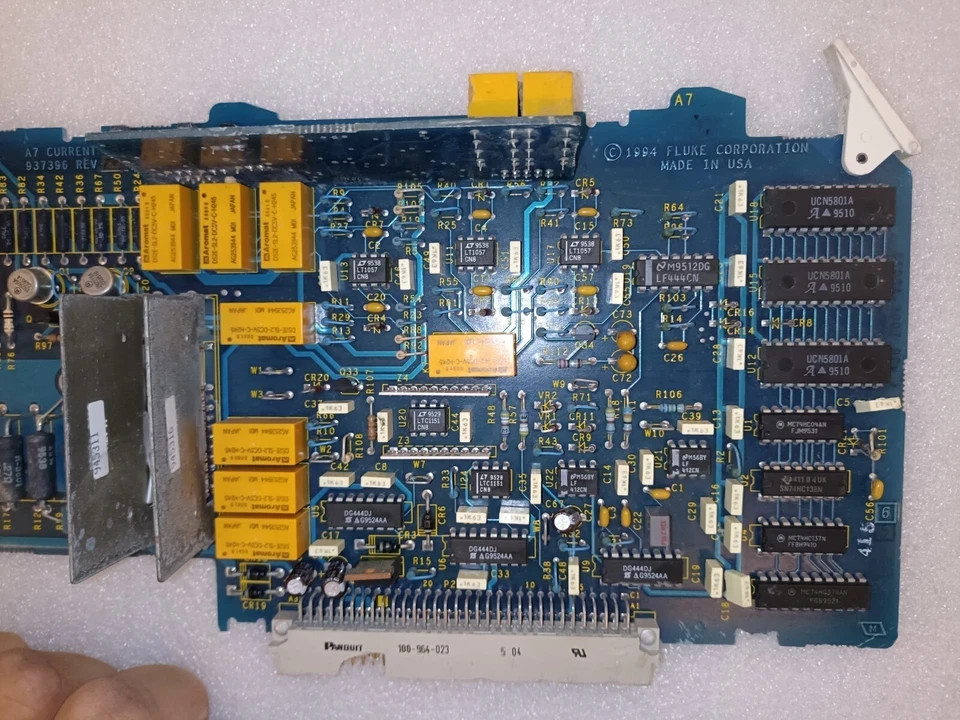 Fluke 5500A-3007 Rev K, A7 Current PCB ASSY 937306 Rev M for Fluke 5500A