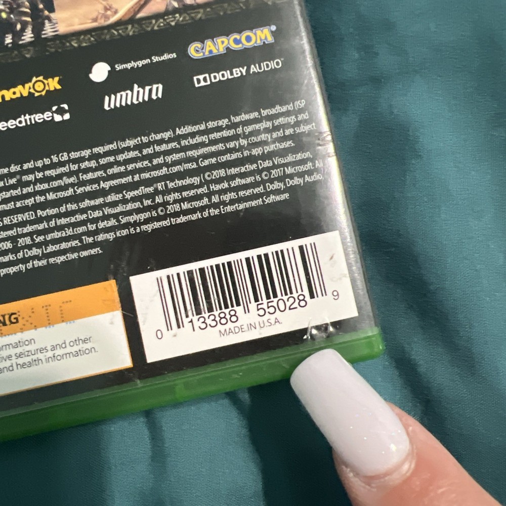 Monster Hunter: World (Microsoft Xbox One, 2018) - CASE ONLY