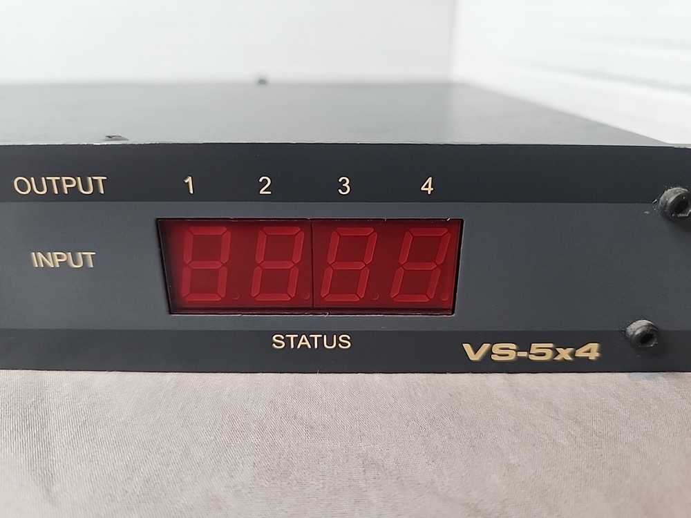 Kramer Electronics VS- 5x4 Vertical Interval Audio Video Switcher