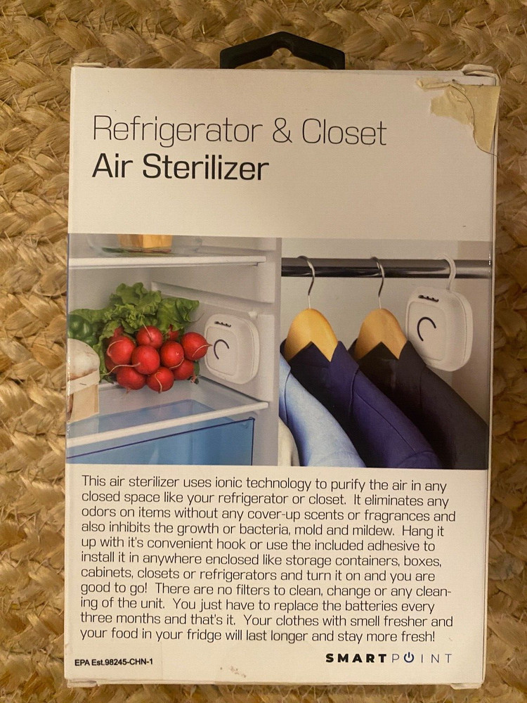 Smartpoint Refrigerator & Closet Air Sterilizer
