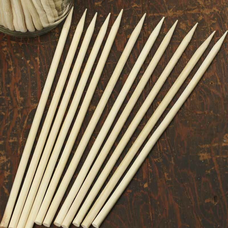Natural Bamboo Skewers | 300 Pieces
