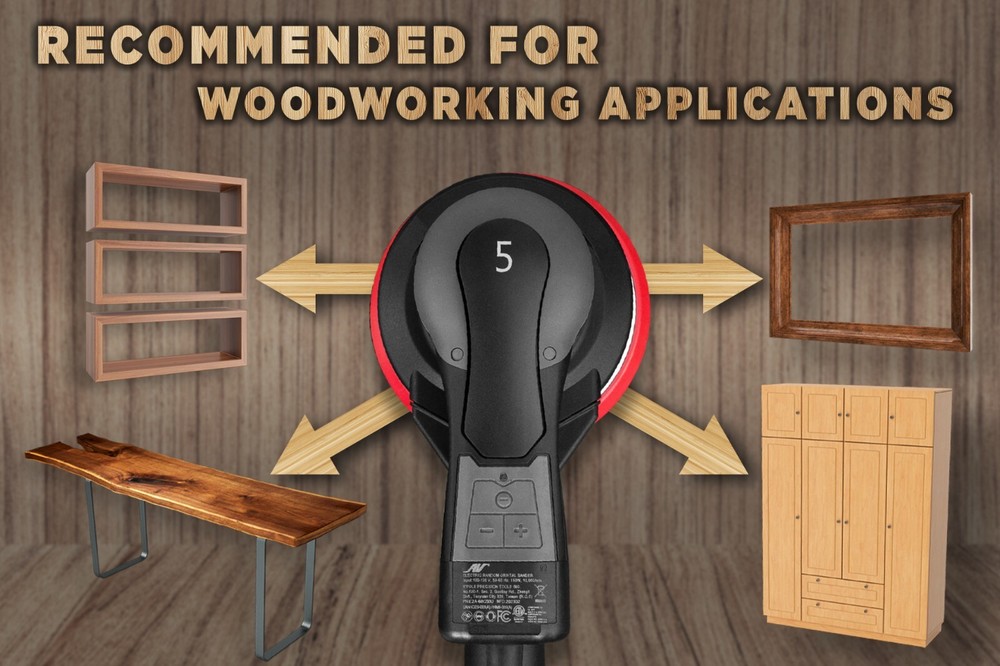 AirVANTAGE 6" Gen2 PLUS Electric ROS Kit - 3/16" Orbit: Hook & Loop