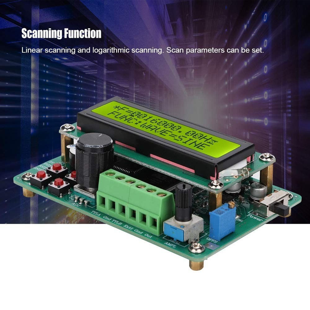 FY1005S Digital DDS Signal Generator, 5MHz Function Source Default