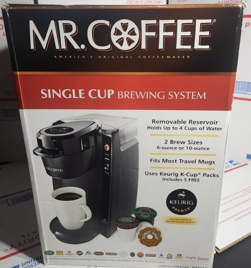 Mr. Coffee Single Cup Brewing System Bvmc-KG5 tested working