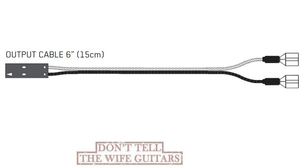 REAL EMG OUTPUT CABLE QUICK CONNECT STANDARD FROM 1-2 PICKUP CONVERSION KIT 6.5