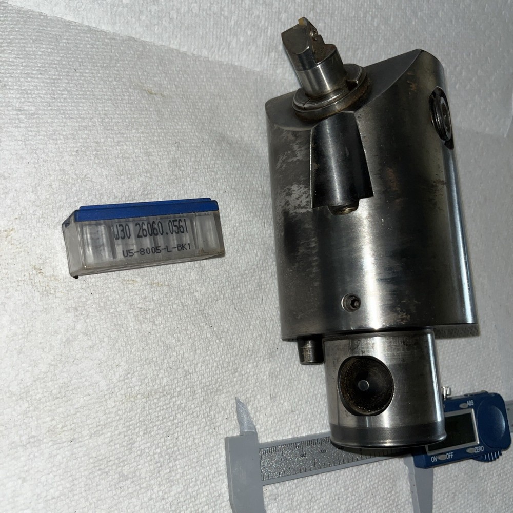 Komet ABS80 Micro Adjustable Boring Head 90-140mm 3.543-5.512 Range. 10 Inserts.