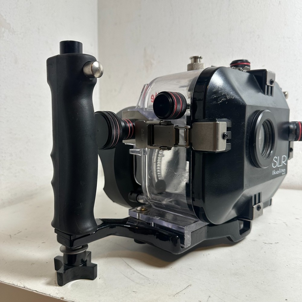 Ikelite Clear Black Polycarbonate Threaded Mount Underwater SLR Camera