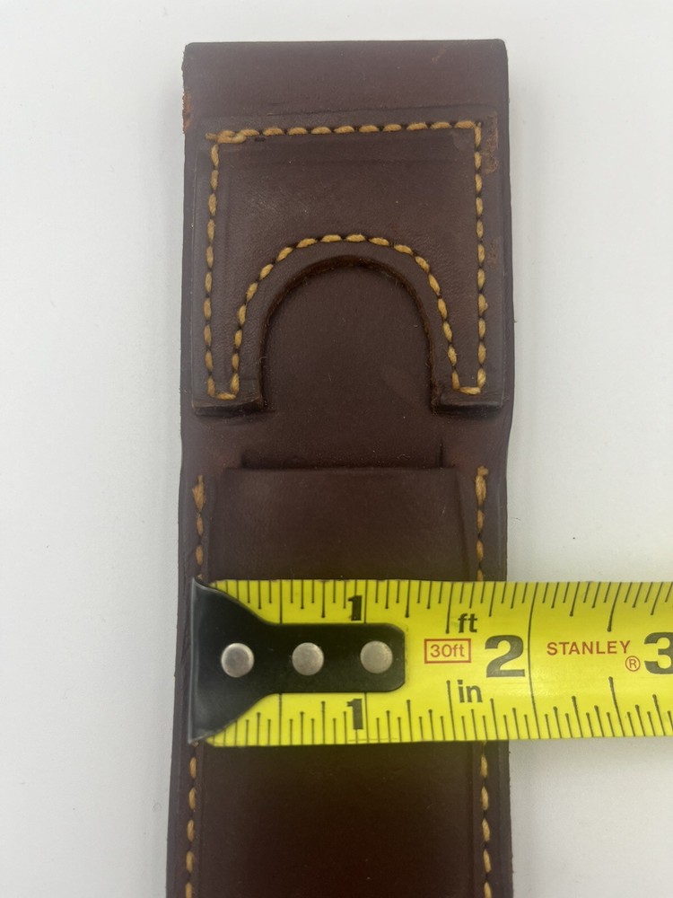 Handmade Leather Knife Sheath/Holster - Fixed Blade AutoLock Feature