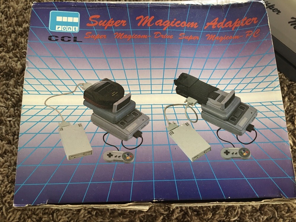Super Magicom Adapter For Famicom / Rare!