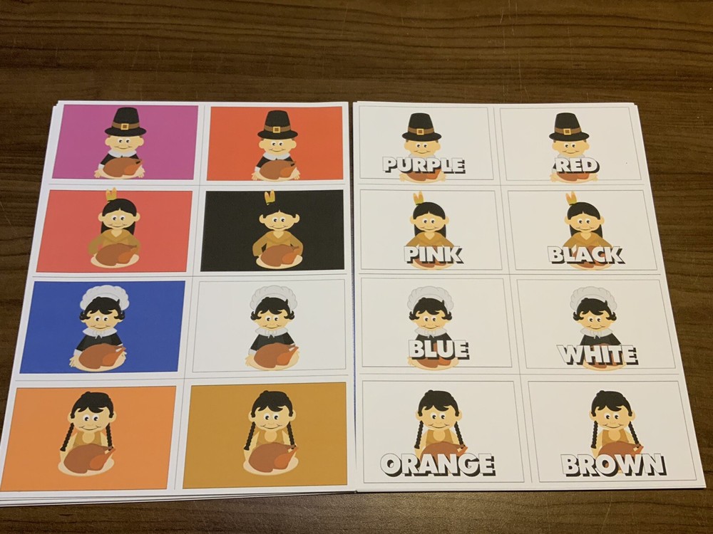 PIlgrams & Native Americans - THEMED Learning Activities Package- LAMINATED