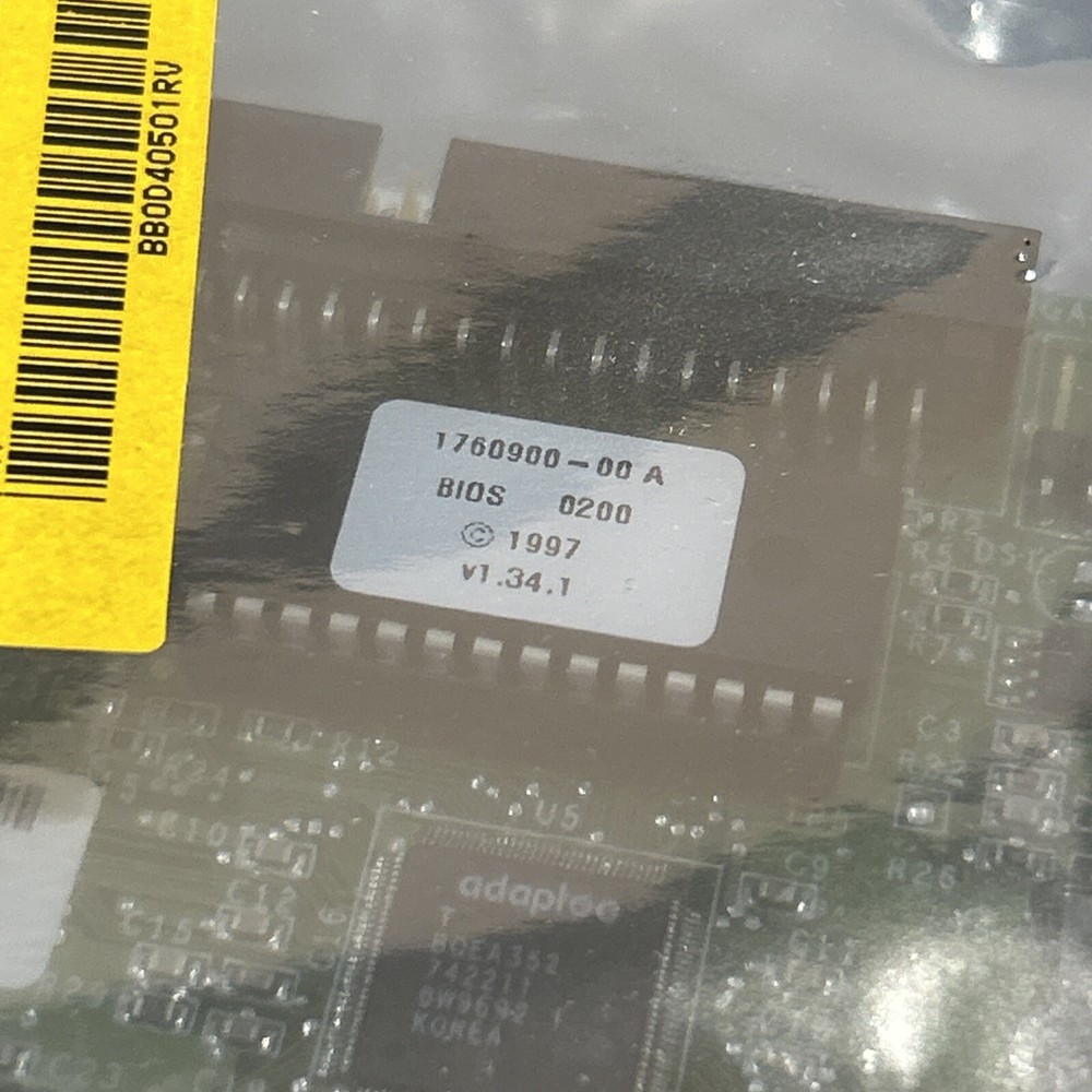 Adaptec AHA-2930CU SCSI Controller Card Installation Disc & Manual