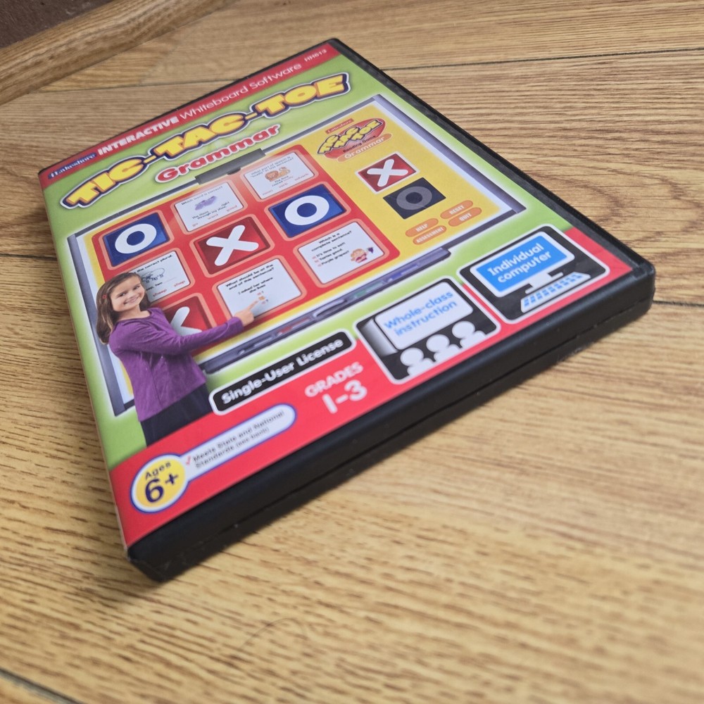 INTERACTIVE WHITEBOARD: TIC-TAC-TOE: GRAMMAR (LAKESHORE PC-MAC 2006) EDUCATIONAL