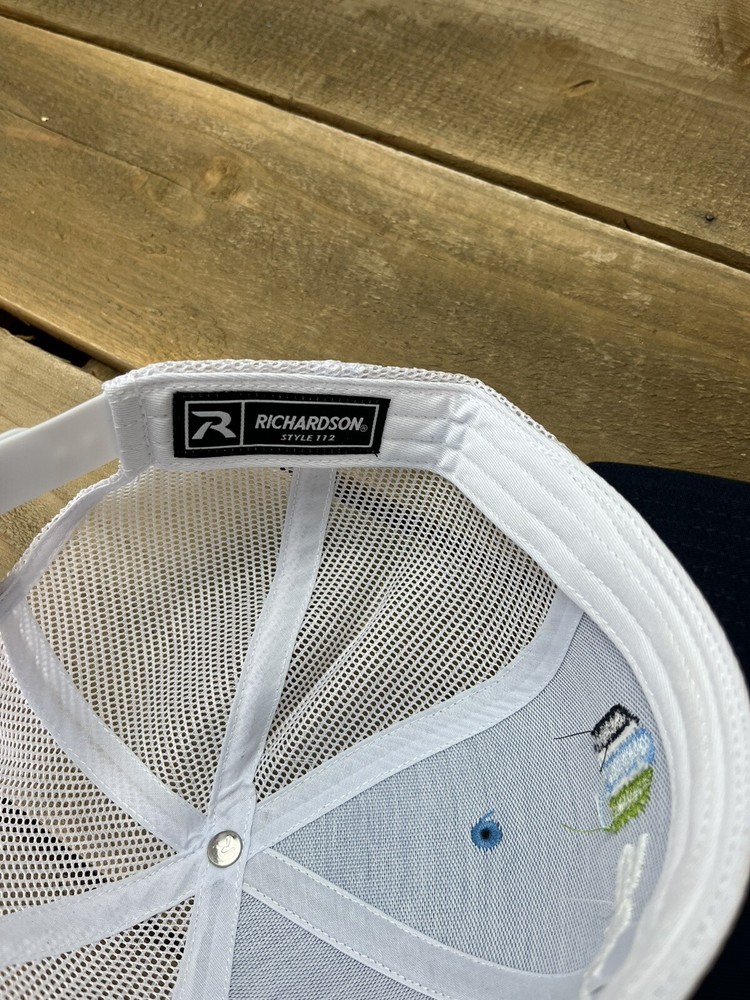 Sentry Blue Snapback Baseball Hat Cap Richardson