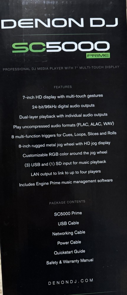 Denon SC5000 PRIME Professional DJ Media Player #2