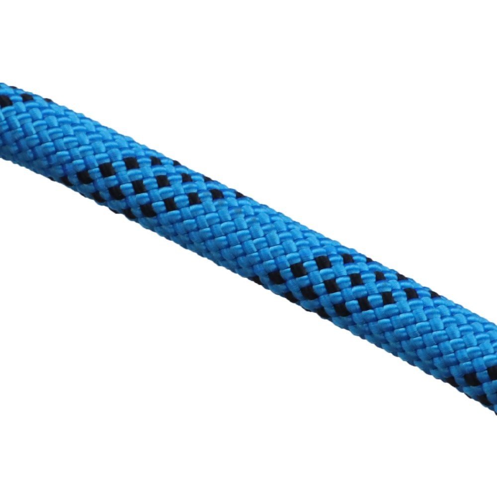 3/8" × 100' Arborist Tree Rope Braid Polyester Rope Blue & Black