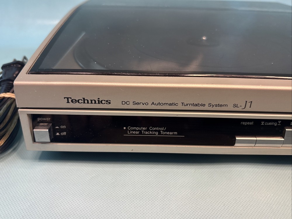 Technics SL-J1 Linear Tracking Turntable Record Player - WORKS