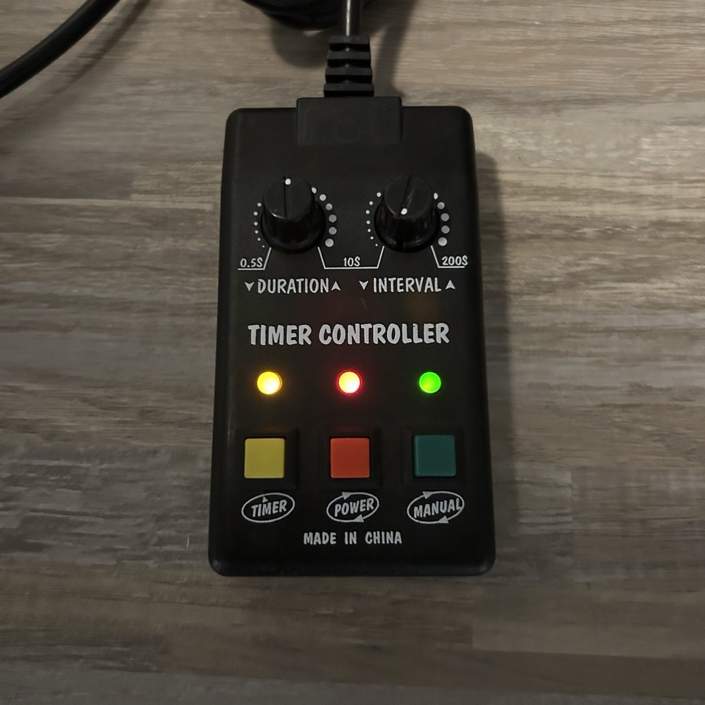 HESHAN FIDE Fog Machine FWC-4 Replacement Timer Switch Controller Only 120V