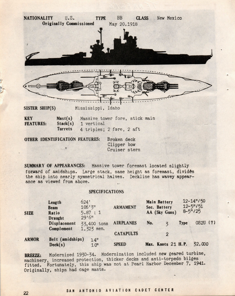 130 Page 1944 IDENTIFICATION AND FUNCTIONS NAVAL VESSELS AAF WORKBOOK on Data CD