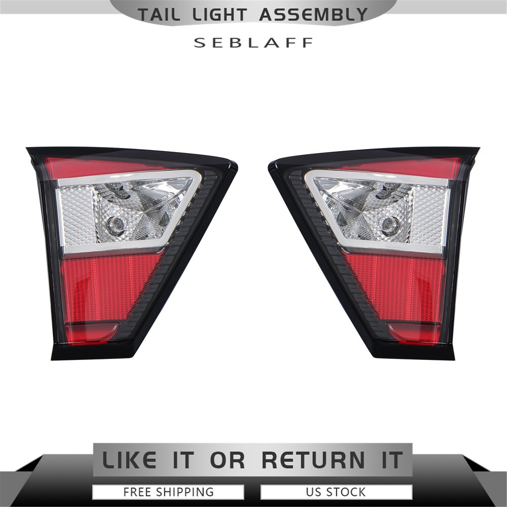 Halogen Tail Lights For Ford Escape 2017-2019 Rear Left&Right Inner Tail Lamps