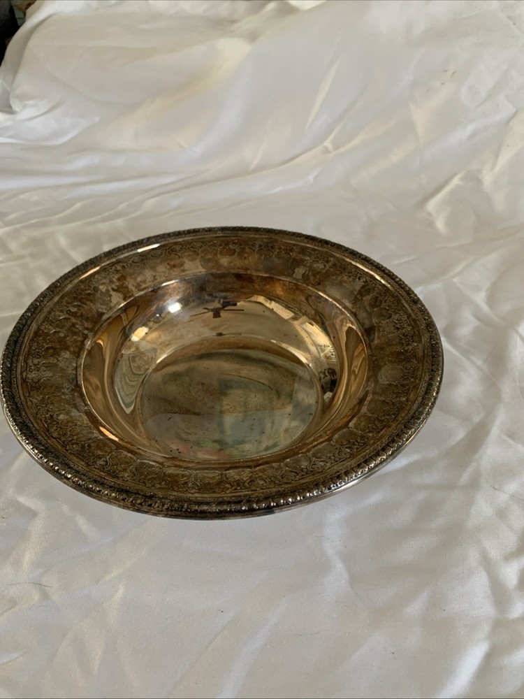 Vintage 10” Reed & Barton Silver Bowl #1202