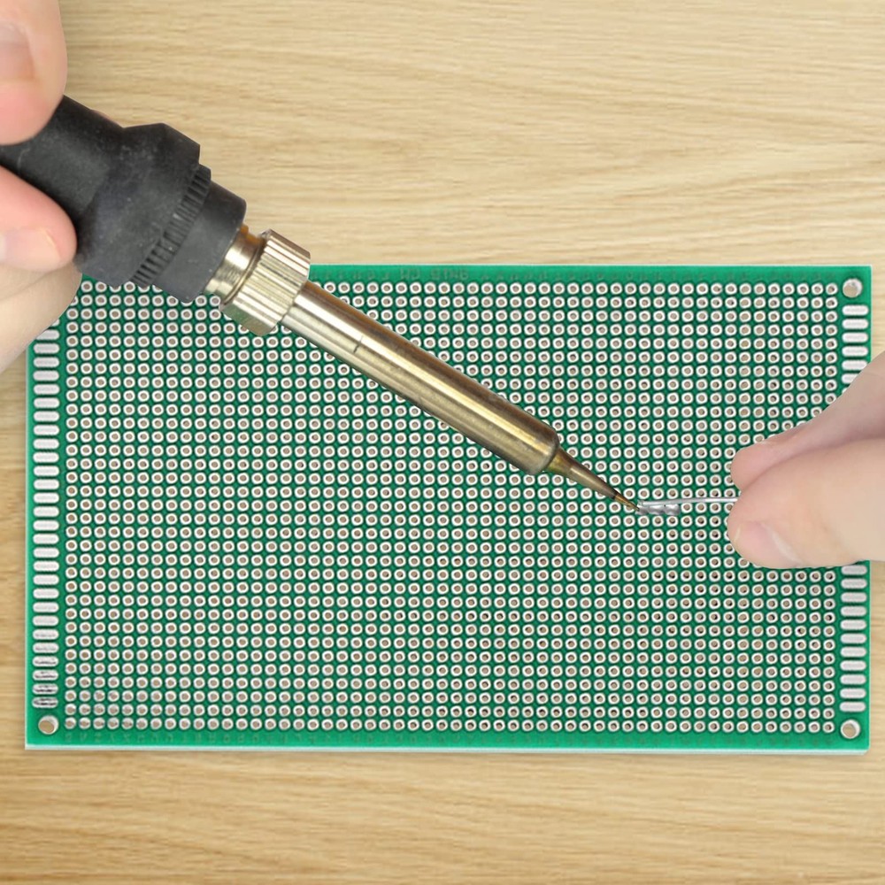 10PCS 9x15 cm Double Sided PCB Board,Tinned Prototype Diy Universal FR4 Print...