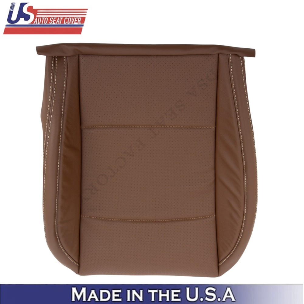 2015-2017 For Subaru Outback Leatherette Driver Bottom Seat Cover Java Brown