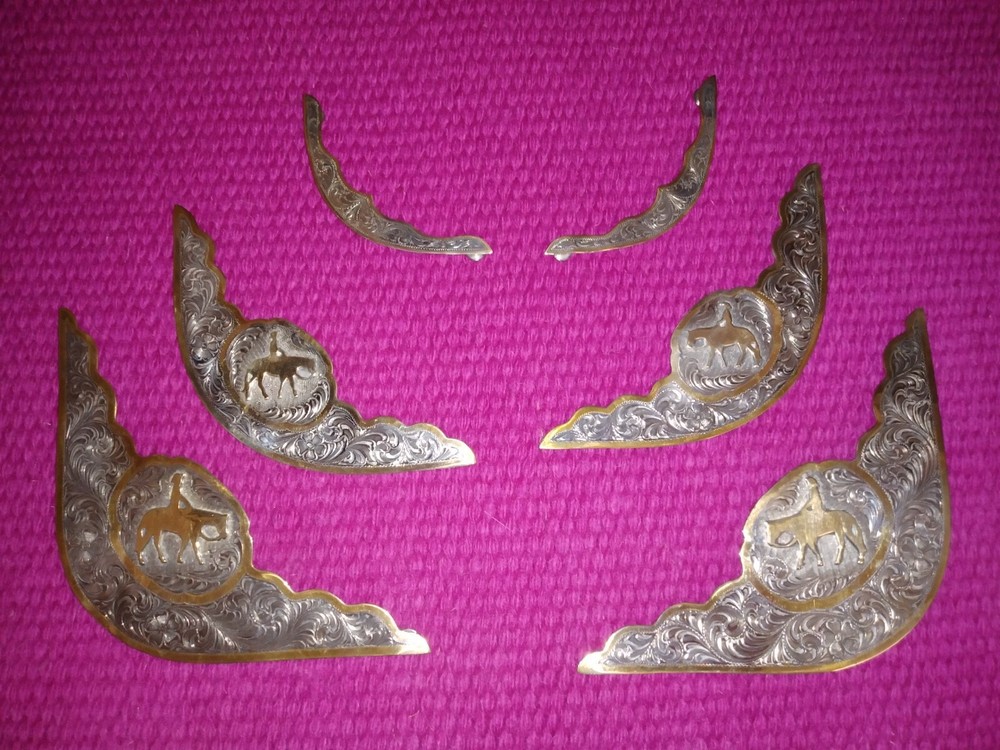 Western Saddle Silver Trim