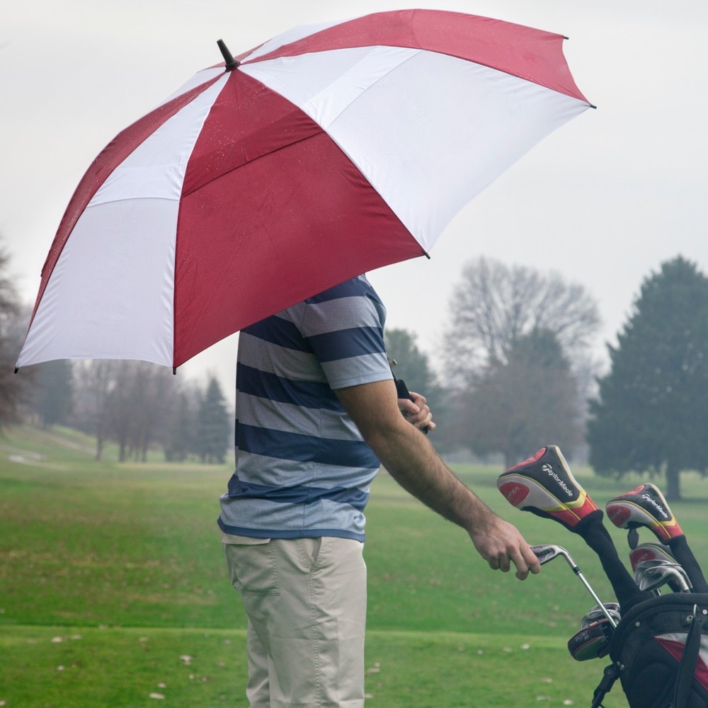Third Floor Umbrellas 68 Inch Automatic Open Golf Umbrella - Large Vented Canopy