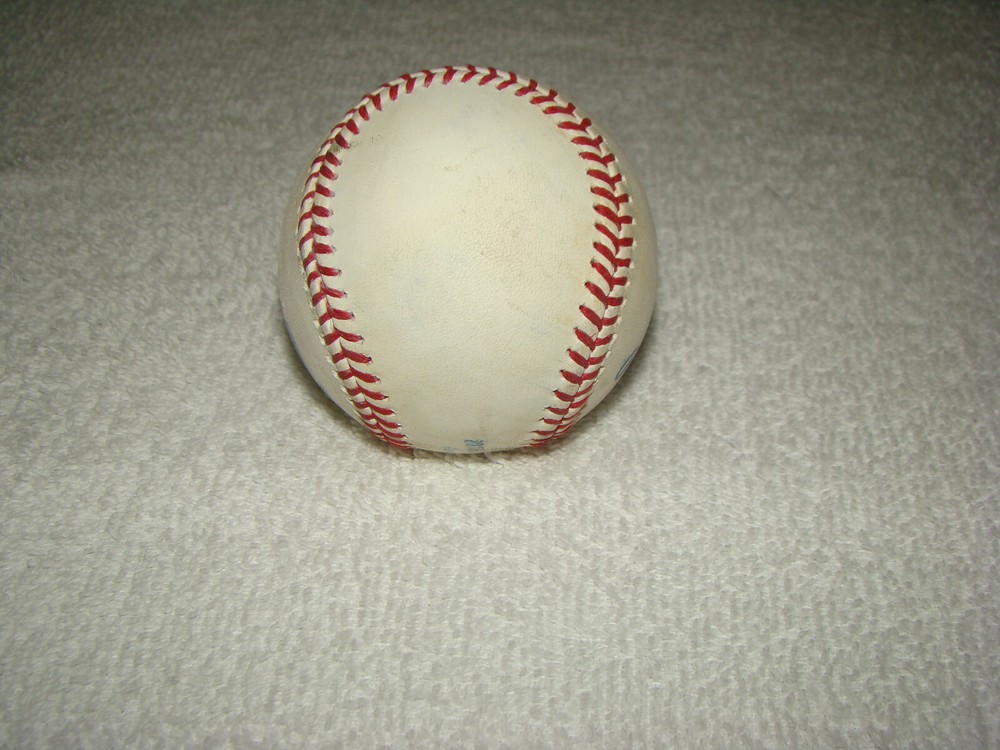 Ike Blessitt Hand Signed Spring Training Baseball Used Detroit Tigers MLB