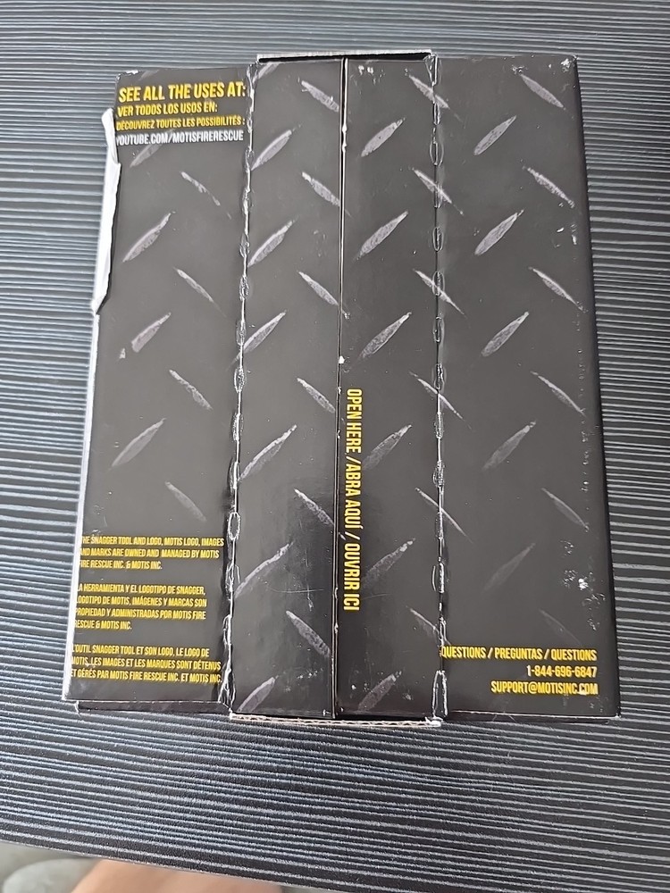 Motis Fire Rescue Snagger Tool (BLACK)