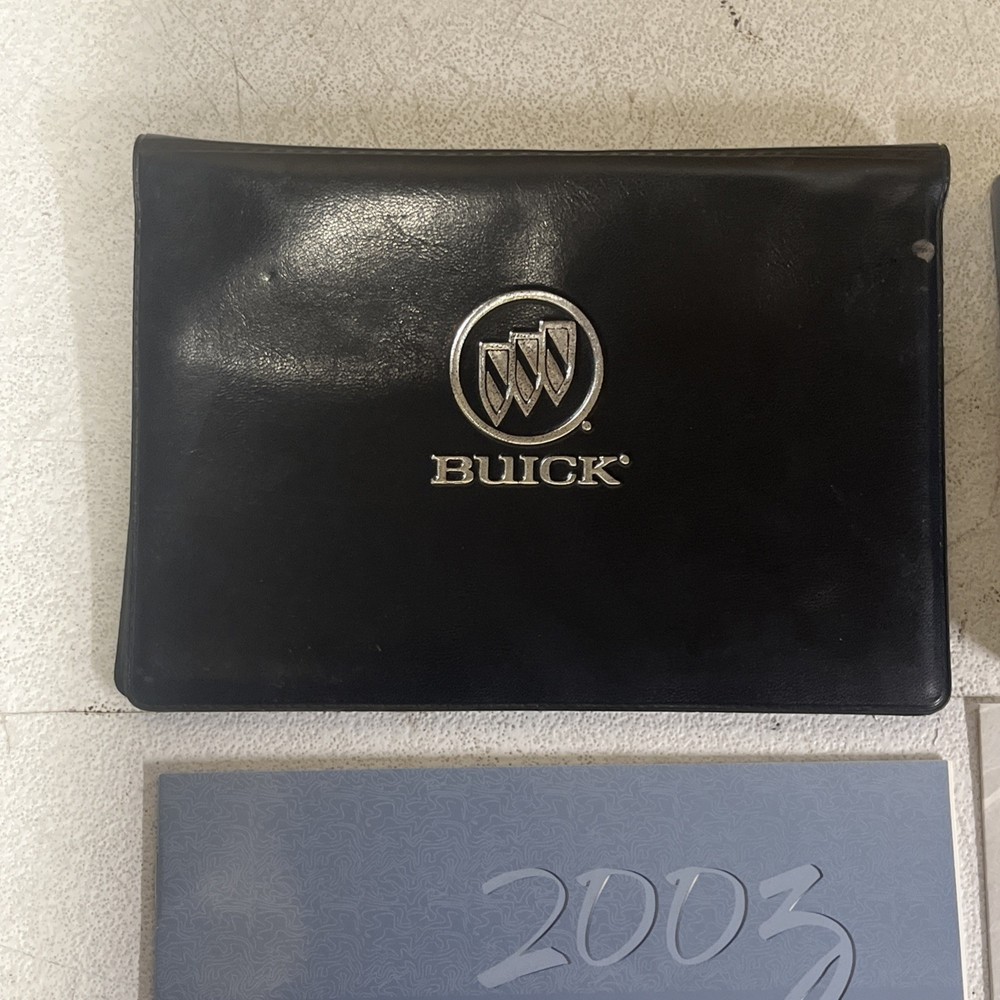 2003 Buick Rendezvous Owners Manual User Guide