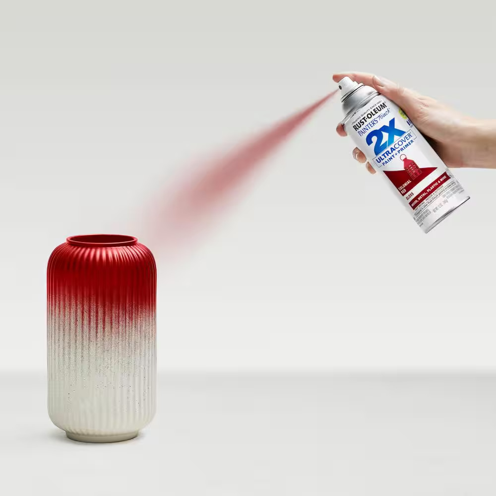 12 Oz. Gloss Colonial Red General Purpose Spray Paint