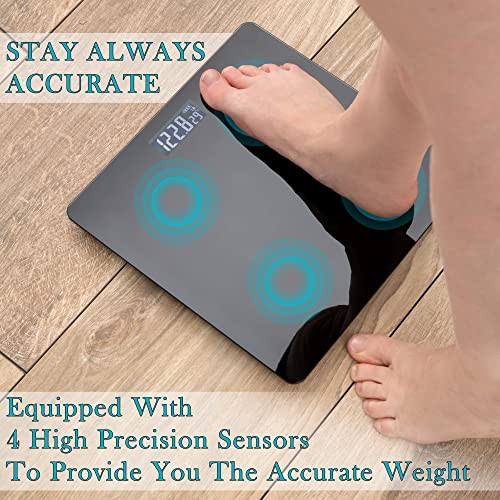 Digital Body Weight Bathroom Scale Smart Scale Step-on Technology with Easy