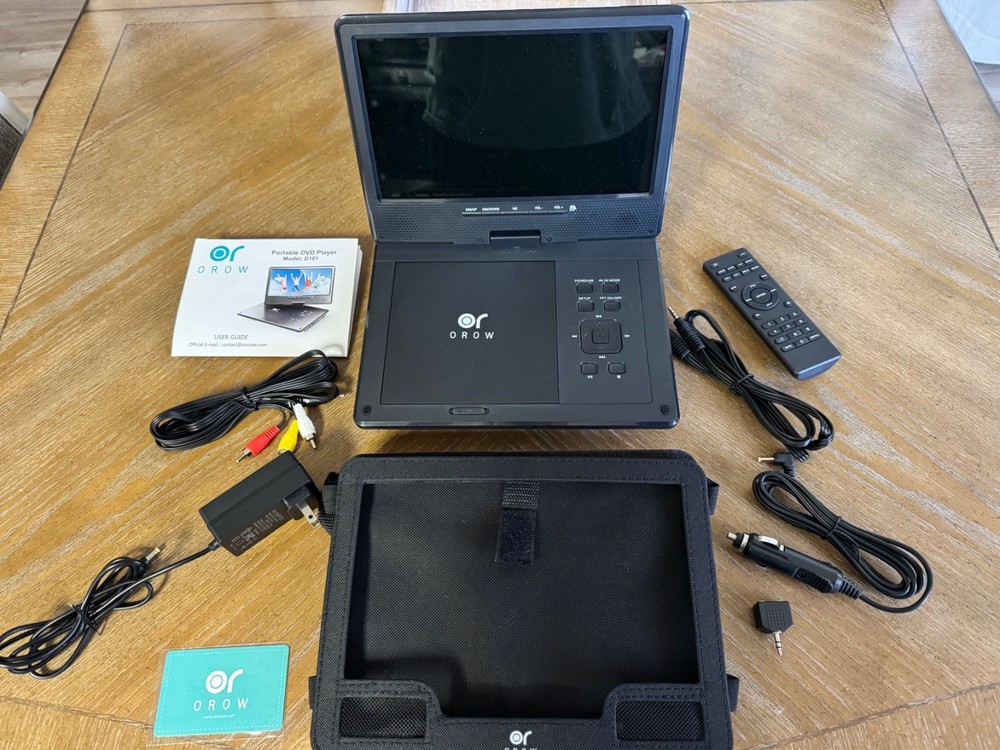 OR OROW D101, portable DVD PLAYER TESTED