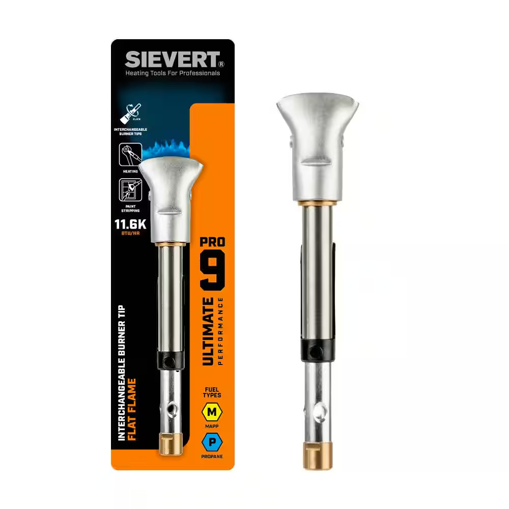 Pro 9 Interchangeable Flat Flame Burner Tip (Fuel Not Included)