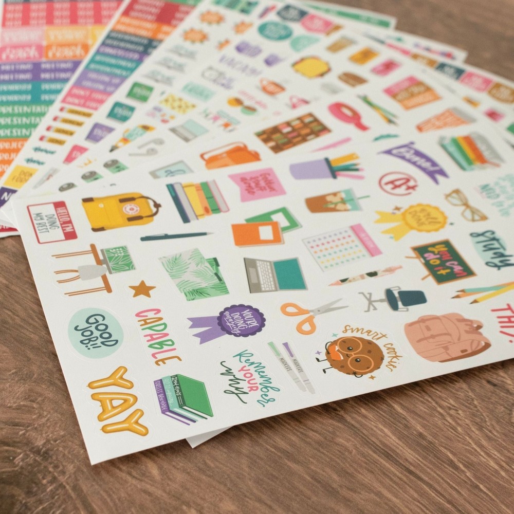 bloom daily planners Planner Sticker Pack, Student