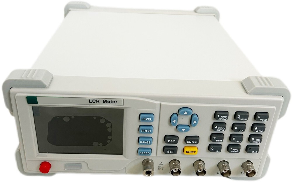 Benchtop LCR Digital Bridge DCR Mode 10Hz-100kHz Continuously Adjustable